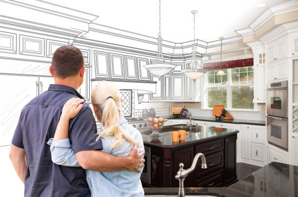 Professional Cabinet Installation technician working in Hurst, TX